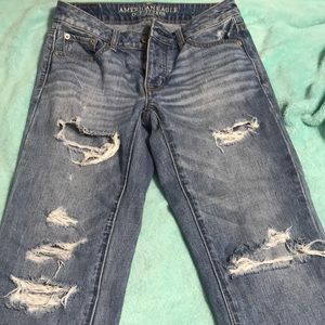 AE dark jeans